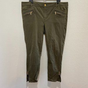 Size 18 Olive LOFT Casual Pants